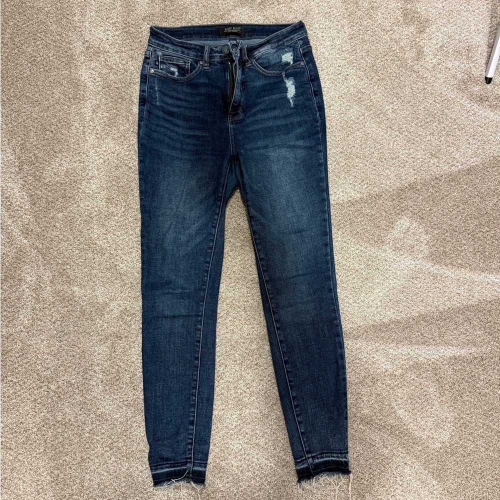 Judy Blue Dark Wash Skinny Jeans